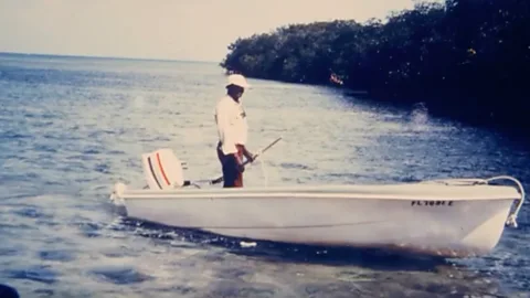 John Nordt Lancelot was deeply inspired by the natural world and guided US presidents and celebrities around Biscayne (Credit: John Nordt)