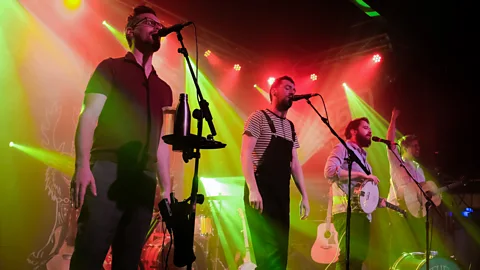 Getty Images UK band The Longest Johns are among the new wave of musicians inspired by shanties and traditional folk tunes (Credit: Getty Images)