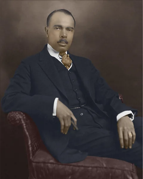 Alamy The scholar and poet James Weldon Johnson wrote Lift Every Voice and Sing as a birthday tribute to honour former US President Abraham Lincoln (Credit: Alamy)