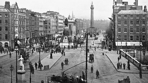 Dublin's Sussex Place and Grafton Street