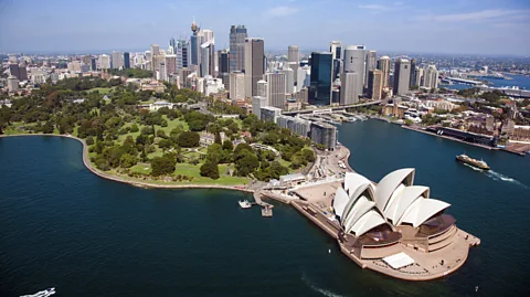 Airphoto Australia/Getty Images Sydney Opera House offers a range of access services, performances and dedicated programs for PWD (Credit: Airphoto Australia/Getty Images)