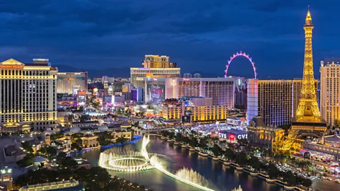 Westend61/Getty Images Las Vegas has one of the highest concentrations of accessible hotel rooms in the world (Credit: Westend61/Getty Images)