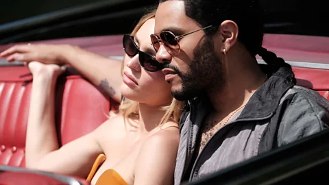 Sky/HBO Many took issue with the way in which the show depicted Lily-Rose Depp's pop star Jocelyn being degraded by Tesfaye's producer Tedros (Credit: Sky/HBO)