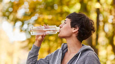 Getty Images Staying hydrated is a good way to keep vocal cords in good condition as we age (Credit: Getty Images)