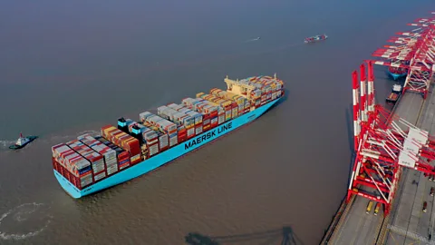 Getty Images Maersk has ordered a total of 25 methanol-powered ships (Credit: Getty Images)