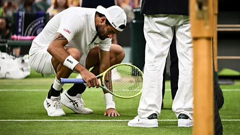 Getty Images High humidity has caused concern at the Wimbledon Championships but it could be a source of power too in the future if the technology can be scaled up (Credit: Getty Images)