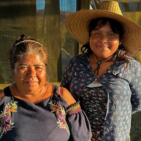 Nicole Melancon Rita Garcia and her daughter Jocelyn host guests at El Barranco, their ranch in Baja, Mexico (Credit: Nicole Melancon)