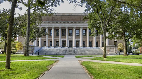 Kenneth Grant/Alamy Among other interesting facts, Harvard's Widener Library has a secret connection to the Titanic (Credit: Kenneth Grant/Alamy)