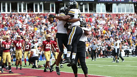Sipa US/Alamy Watching a Boston College football game is one of the city's quintessential university experiences (Credit: Sipa US/Alamy)