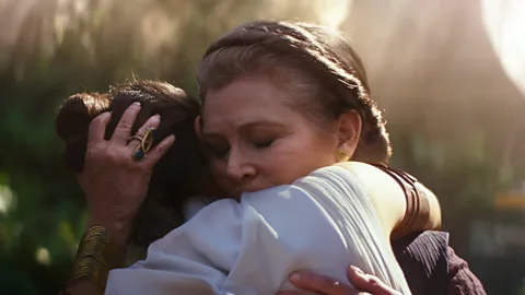 Alamy Carrie Fisher was "resurrected" through the use of CGI for her appearance as Princess Leia in the Star Wars film, The Rise of Skywalker film (Credit: Alamy)