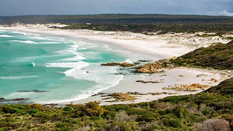 Jillian Mundy The four-day hike traverses one Australia's most beautiful stretches of coastlines (Credit: Jillian Mundy)