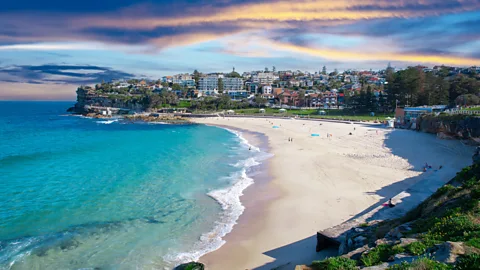 Elias/Getty Images Aerial view of Bronte Beach, Sydney