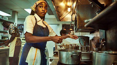 The Bear character Sydney Adamu