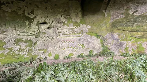 Jessica Wynne Lockhart Guests can visit the Kaingaroa Maori rock carvings, thought to be some of the country's oldest (Credit: Jessica Wynne Lockhart)