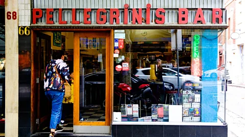 Michael Holloway/Alamy An icon of Melbourne's coffee culture, Pellegrini's has been serving coffee since 1954 (Credit: Michael Holloway/Alamy)