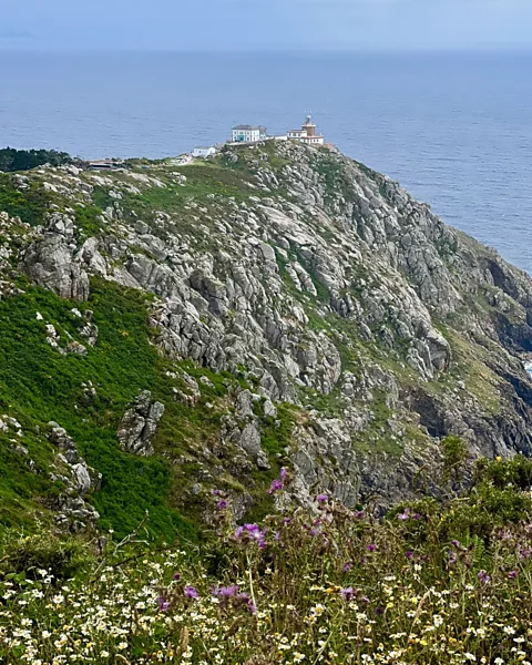 Susan Gough Henly The Lighthouse Way ends at the Finisterre Lighthouse, where hikers can stay at the Hotel Semaphoro (Credit: Susan Gough Henly)