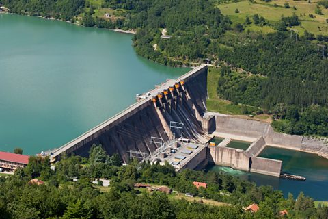 Hydroelectric power station, Serbia.