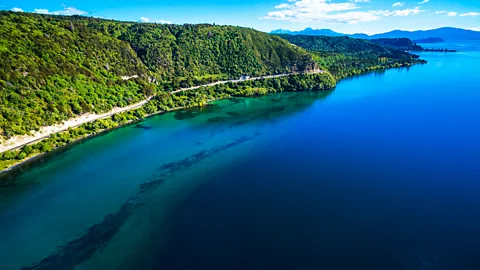 denizunlusu/Getty Images Lake Taupo in Taupo, New Zealand