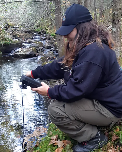 Dolcy Meness Serving as the "eyes and ears" on traditional territories, guardians are trained experts responsible for supporting stewardship of lands and waters (Credit: Dolcy Meness)