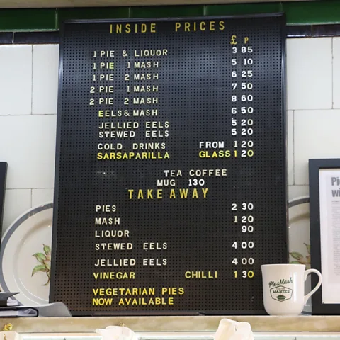 Mike MacEacheran Once a staple food in London, eel has fallen out of favour in recent decades (Credit: Mike MacEacheran)