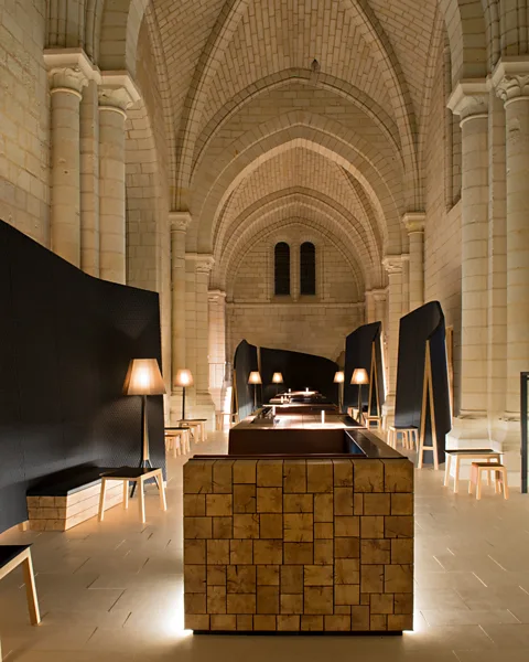 Nicolas Mathéus A monastery in the Loire Valley has been transformed into a hotel and restaurant (Credit: Nicolas Mathéus)