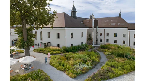 Roland Halbe Bokšto 6 event space in Vilnius, Lithuania was converted from a chapel (Credit: Roland Halbe)