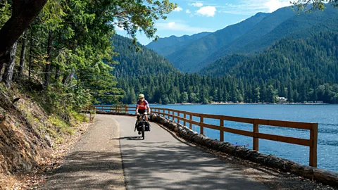 Spring Images/Alamy The Olympic Discovery Trail was originally a foot trail connecting Indigenous villages (Credit: Spring Images/Alamy)