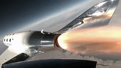 Virgin Galactic Virgin Galactic's first space tourism flight launched on 10 August 2023 (Credit: Virgin Galactic)