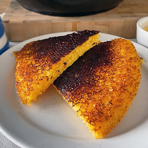Kate Ryan This crisp, buttery griddle bread is easy to make and has only five ingredients (Credit: Kate Ryan)