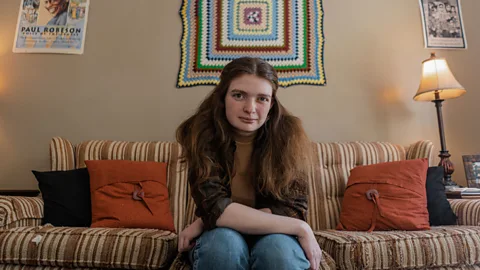 Jaz Brisack at home in Buffalo, New York