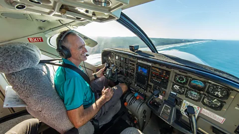 Lady Elliot Island Peter Gash was awarded an Order of Australia Medal in 2020 for his services to ecotourism and aviation (Credit: Lady Elliot Island)