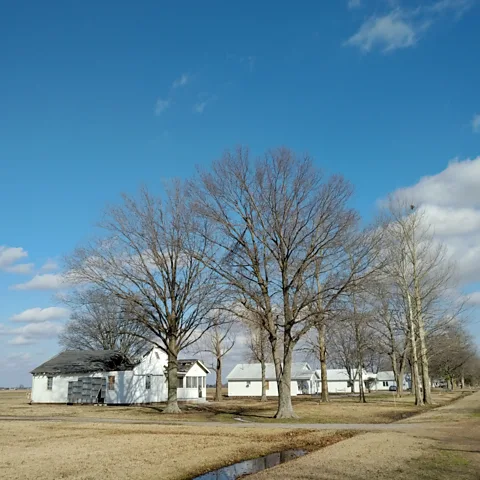 Courtesy of Glitterbeat Records Parchman Farm, aka Mississippi Penitentiary, has become a focal point for discussion about the state of the US penal system (Credit: Courtesy of Glitterbeat Records)