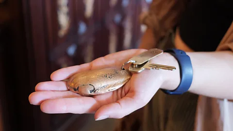 Eli Obus Each of the Fife Arms' key fobs includes a cast of a freshwater pearl mussel (Credit: Eli Obus)