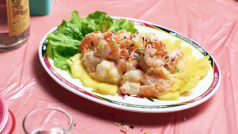 Yen Wei and Ryan Chen Photo of pineapple prawns