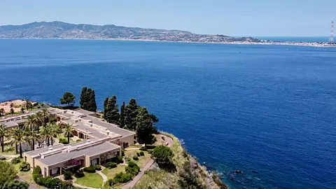 Getty Images A view of the coast of Sicily, where anti-Mafia prosecutors are trying break the cycle of organised crime (Credit: Getty Images)