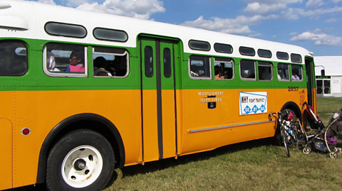 The Rosa Parks bus