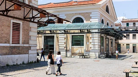 Julian Castle/Alamy The Mattatoio (formerly the MACRO Testaccio) is located in a former slaughterhouse (Credit: Julian Castle/Alamy)