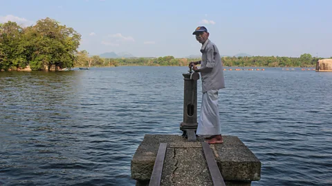 Zinara Rathnayake Tank cascades are receiving new attention as climate change is projected to increase both Sri Lanka's drought and flood risk (Credit: Zinara Rathnayake)