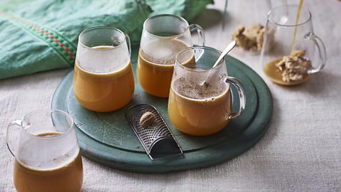 Hot buttered apple juice