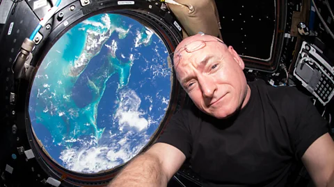 Nasa/Getty Images Scott Kelly's 340 day trip to the ISS allowed researchers to study how space affected him compared to his twin brother back on Earth (Credit: Nasa/Getty Images)