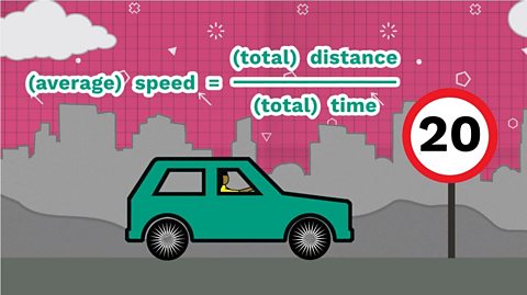 Average speed equals total distance divided by total time