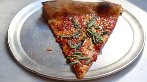 Arthur Bovino Mama's TOO! dishes up both square and traditional triangular slices (Credit: Arthur Bovino)
