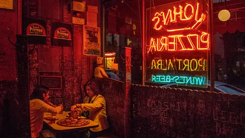 Spencer Grant/Alamy John's, as it's now known, was once called Pizzeria Port'Alba and dates back to the 1930s (Credit: Spencer Grant/Alamy)