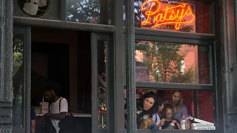 Soma/Alamy Patsy's 1st Avenue-facing window is a great place to people-watch (Credit: Soma/Alamy)