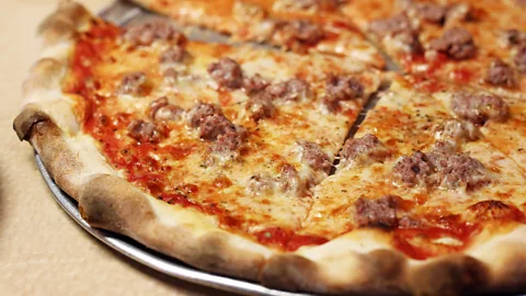 Arthur Bovino Louie & Ernie's uses fennel-laden sausage based on an 80-year-old recipe (Credit: Arthur Bovino)