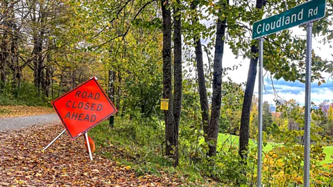 Suzanne Podhaizer Residents urged officials to close the road leading to one of Vermont's most Instagrammed spots (Credit: Suzanne Podhaizer)