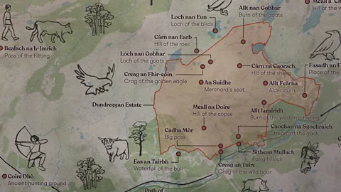 Mike MacEacheran Almost all the place names recorded here are Gaelic and the language is closely tied to the Caledonian forest (Credit: Mike MacEacheran)