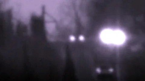 Michigan Tech University Some people say they definitely see car headlights, but others swear they see something else that can't be explained (Credit: Michigan Tech University)