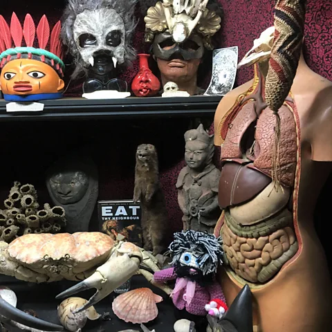 Shafik Meghji Visiting the Viktor Wynd Museum of Curiosities, Fine Art & Natural History is a surreal and sometimes gruesome experience (Credit: Shafik Meghji)