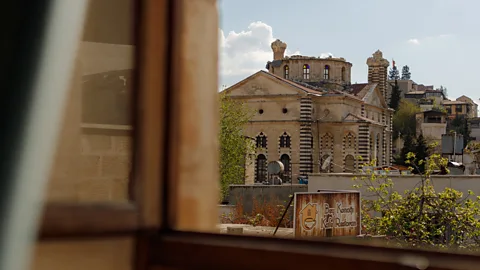 Carola Cappellari Gaziantep's famous Liberation Mosque was formerly an Armenian church and was destroyed in the recent earthquake (Credit: Carola Cappellari)